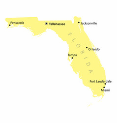 Florida Isolated Map