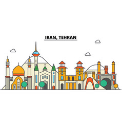 Iran Tehran City Skyline Architecture Buildings