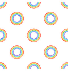 Rainbow Decorative Seamless Background Simple