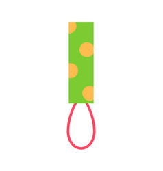 Party Popper Flat Icon Isolated On White