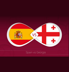 Spain Vs Georgia In Football Competition Group B