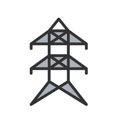 Electric Tower Icon Image