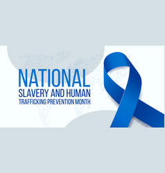 National Slavery And Human Trafficking Prevention