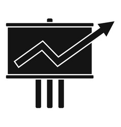 Trader Desk Banner Icon Simple Style