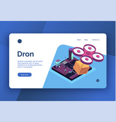 Autonomous Drone Isometric Website