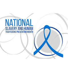 National Slavery And Human Trafficking Prevention