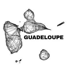 Net Irregular Mesh Guadeloupe Map