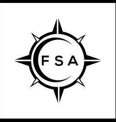 Fsa Abstract Technology Circle Setting Logo