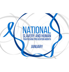 National Slavery And Human Trafficking Prevention