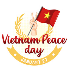 Vietnam Peace Day Banner