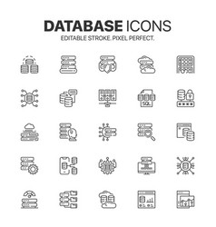 Database Icon Server Network Sql Symbol