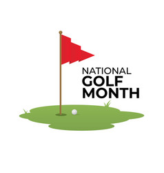 Graphic Of National Golf Month Good