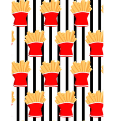 Hand Draw French Fries Doodle