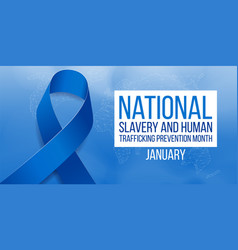 National Slavery And Human Trafficking Prevention