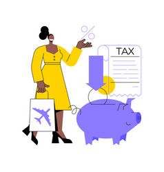 Tax Free Service Abstract Concept