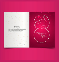 Beautiful Womens Day Card Design