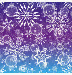 Gradient Blue And Purple Christmas Background