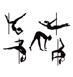 Pole Dance Silhouette