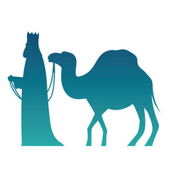 Wise King With Camel