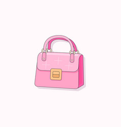 Barbiecore Pink Bag Cartoon Hot Pink Fashion