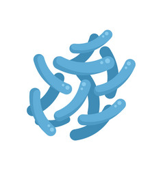 Bifidobacterium Icon Flat Probiotic