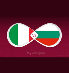 Italy Vs Bulgaria In Football Competition Group C