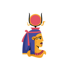 Isis Egyptian God Character Isolated Icon