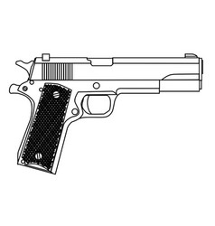 45 Automatic Hand Gun