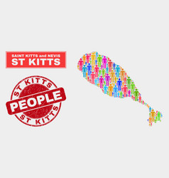 St Kitts Island Map Population People And Rubber