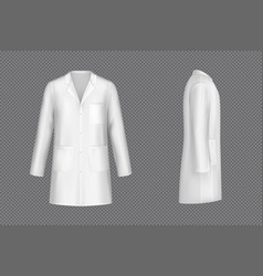 White Doctor Coat Medical Uniform