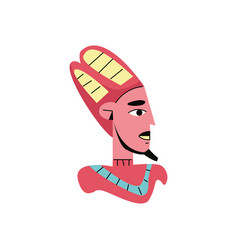 Amon Egyptian God Character Isolated Icon