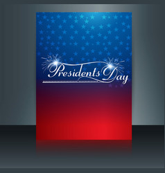 Shiny Presidents Day Card