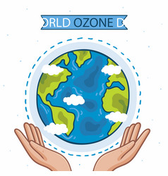 Hand Drawn World Ozone Day