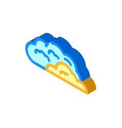 Cloud Smell Isometric Icon