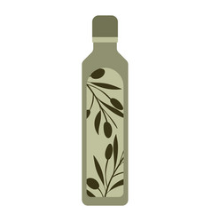 Fresh Organic Olive Oil Bottle