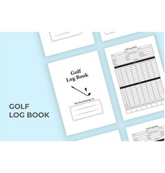 Golf Score Journal Kdp Interior Score