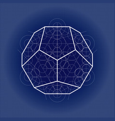 Dodecahedron From Metatrons Cube Sacred Geometry