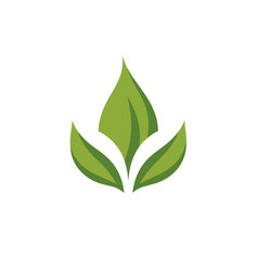 Eco Friendly Energy Company Filled Green Logo