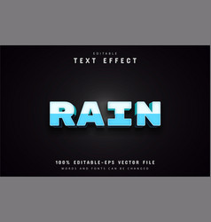 Rain Text Effects