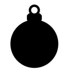 Christmas Ball Silhouette