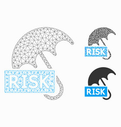 Risk Umbrella Mesh 2d Model And Triangle