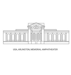 Usa Arlington Memorial Amphitheater Travel