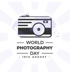 Camera World Photography Day Design