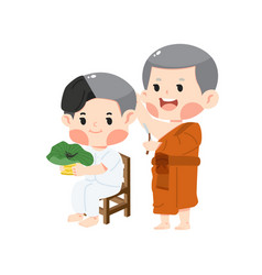 For Buddhist Ordination Cartoon