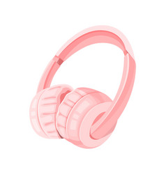 Soft Pink Overhead Headphones