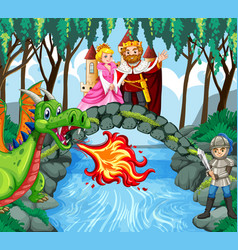 King And Queen In Enchanted Garden Background