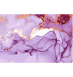 Marble Effect Violet Purple And Gold Stone