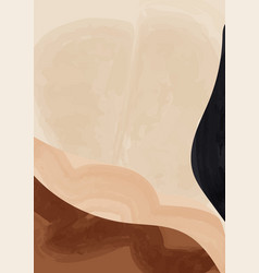 Brown Abstract Watercolor Universal Background