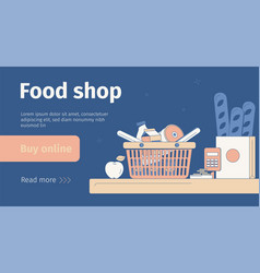 Food Shop Banner