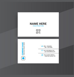 Creative Abstract Shapes Company Business Card